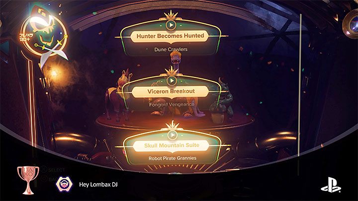 Interact with the jukebox to display a list of songs - Ratchet & Clank Rift Apart: Trophies - List - Appendix - Ratchet & Clank Rift Apart Guide