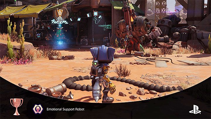 Trophy type: bronze - Ratchet & Clank Rift Apart: Trophies - List - Appendix - Ratchet & Clank Rift Apart Guide