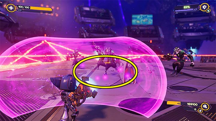 You focus on the trophy only after the weapon becomes the Void Reactor - Ratchet & Clank Rift Apart: Trophies - List - Appendix - Ratchet & Clank Rift Apart Guide