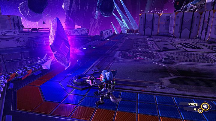 After you acquired the Phase Quartz, you were transported to a post-cataclysmic dimension - Ratchet & Clank Rift Apart: Obtaining the Phase Quartz and Escape - Blizar Prime - Ratchet & Clank Rift Apart Guide