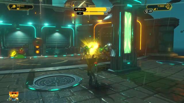Attack the enemies while they fight each other. - Ratchet & Clank: Planet Rilgar - Walkthrough - Walkthrough - Ratchet and Clank Game Guide & Walkthrough