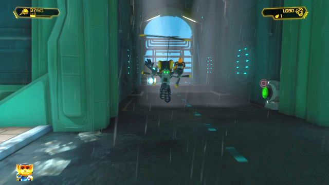 A mechanism that will allow you to get to a Raritarium deposit. - Ratchet & Clank: Planet Rilgar - Walkthrough - Walkthrough - Ratchet and Clank Game Guide & Walkthrough