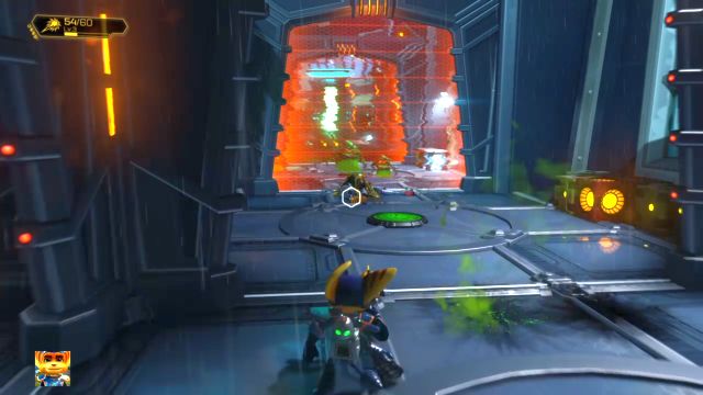 Turn off subsequent force fields and eliminate enemies. - Ratchet & Clank: Planet Rilgar - Walkthrough - Walkthrough - Ratchet and Clank Game Guide & Walkthrough