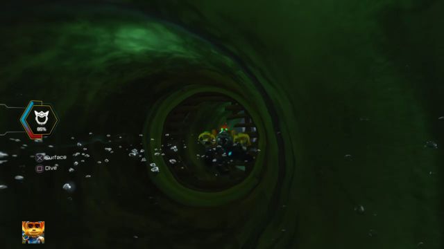 The last part of the sewer search. - Ratchet & Clank: Planet Rilgar - Walkthrough - Walkthrough - Ratchet and Clank Game Guide & Walkthrough