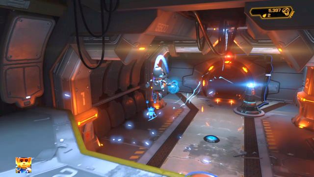 Use a Powerbot to open the passage. - Ratchet & Clank: Planet Nebula G34 - Walkthrough - Walkthrough - Ratchet and Clank Game Guide & Walkthrough