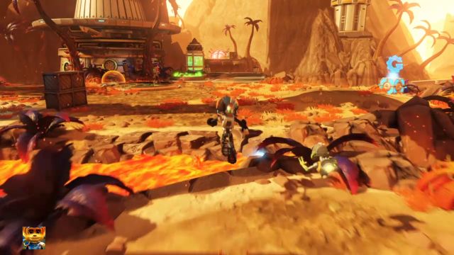Approach the mad scientist to acquire the next objective. - Ratchet & Clank: Planet Gaspar - Walkthrough - Walkthrough - Ratchet and Clank Game Guide & Walkthrough