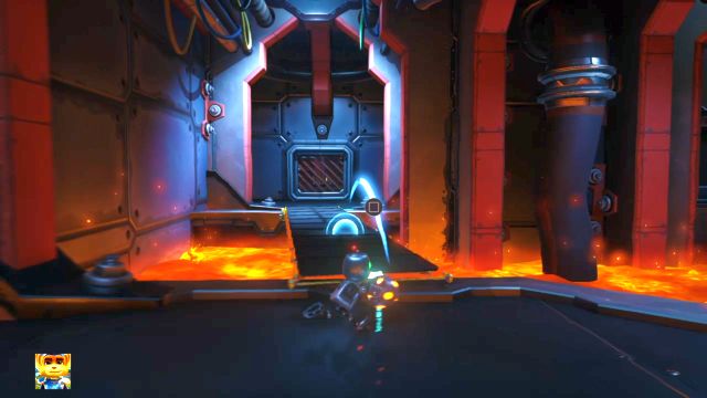 Use the bomb to open up the passage. - Ratchet & Clank: Planet Quartu - Walkthrough - Walkthrough - Ratchet and Clank Game Guide & Walkthrough
