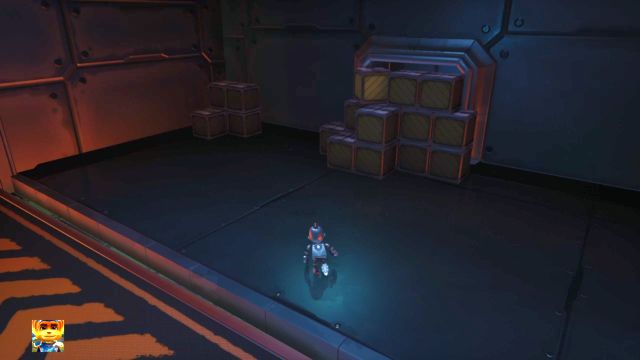 You will find Raritarium behind those boxes. - Ratchet & Clank: Planet Quartu - Walkthrough - Walkthrough - Ratchet and Clank Game Guide & Walkthrough