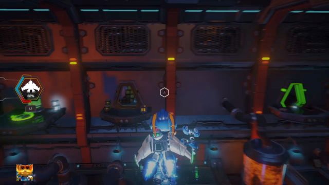 The room on the lower floor hides a Raritarium deposit. - Ratchet & Clank: Planet Quartu - Walkthrough - Walkthrough - Ratchet and Clank Game Guide & Walkthrough