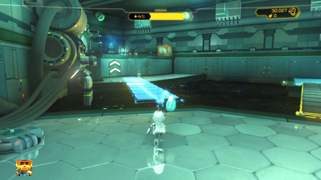 Footbridge number two shown on the screen. - Ratchet & Clank: Deplanetizer - Walkthrough - Walkthrough - Ratchet and Clank Game Guide & Walkthrough