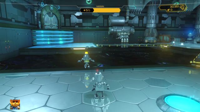 And heres the footbridge number three. - Ratchet & Clank: Deplanetizer - Walkthrough - Walkthrough - Ratchet and Clank Game Guide & Walkthrough