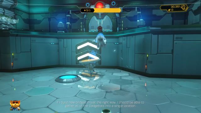 Use the robots to get to the elevation and power up the mechanism. - Ratchet & Clank: Deplanetizer - Walkthrough - Walkthrough - Ratchet and Clank Game Guide & Walkthrough