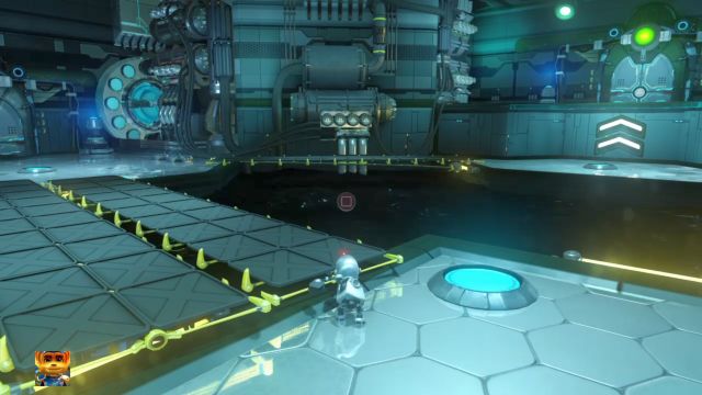 You must set up the two bridges next to each other. - Ratchet & Clank: Deplanetizer - Walkthrough - Walkthrough - Ratchet and Clank Game Guide & Walkthrough