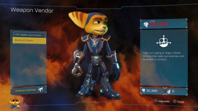 Theres a new weapon at the store. - Ratchet & Clank: Deplanetizer - Walkthrough - Walkthrough - Ratchet and Clank Game Guide & Walkthrough