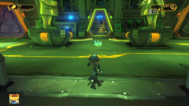 Another Raritarium deposit. - Ratchet & Clank: Deplanetizer - Walkthrough - Walkthrough - Ratchet and Clank Game Guide & Walkthrough