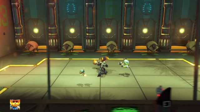 A group of murderous sheep. - Ratchet & Clank: Planet Kalebo 3 - Walkthrough - Walkthrough - Ratchet and Clank Game Guide & Walkthrough