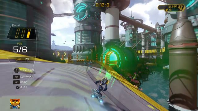 Use the shortcut to increase your chances of success. - Ratchet & Clank: Planet Kalebo 3 - Walkthrough - Walkthrough - Ratchet and Clank Game Guide & Walkthrough