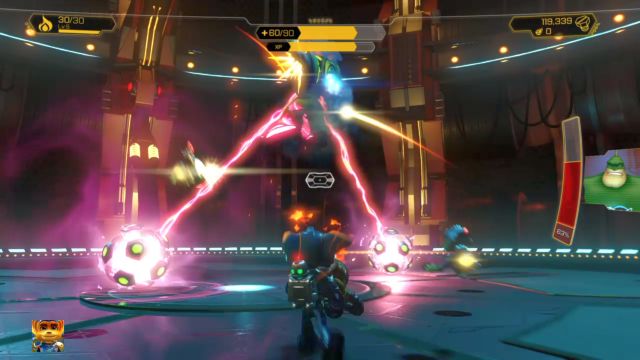 Use Mr. Zurkon and Proton Drum to make the encounter a lot easier. - Ratchet & Clank: Captain Qwark - boss, how to beat? - Bosses - Ratchet and Clank Game Guide & Walkthrough