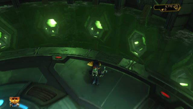 This Bolt is located at the bottom of a water reservoir, below the mechanism for the Omniwrench. - Ratchet & Clank: Gold Bolts - list - Collectibles - Ratchet and Clank Game Guide & Walkthrough