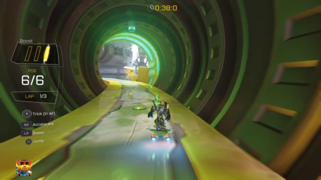 And heres the bolt. - Ratchet & Clank: Gold Bolts - list - Collectibles - Ratchet and Clank Game Guide & Walkthrough