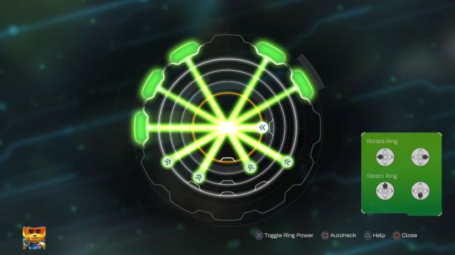 The solution to the last puzzle on this planet. - Ratchet & Clank: Trespasser puzzle - list - Collectibles - Ratchet and Clank Game Guide & Walkthrough