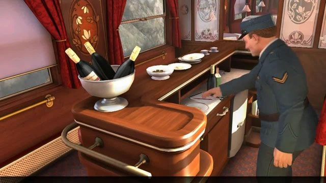 Behind the bar - A Train in the Alps | Chapter 1 - Switzerland - Chapter 1 - Switzerland - The Raven Remastered Game Guide