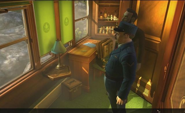 Luciens compartment - A Train in the Alps | Chapter 1 - Switzerland - Chapter 1 - Switzerland - The Raven Remastered Game Guide