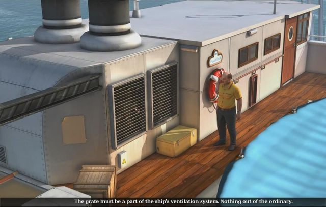 Main deck - Murder on the Mediterranean | Chapter 2 - Ah, Venice! - Chapter 2 - Ah, Venice! - The Raven Remastered Game Guide