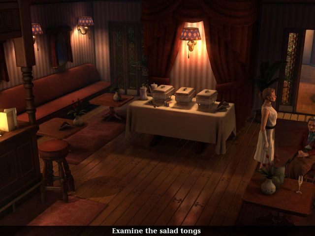The dining room is empty - During the cruise | Chapter 7 - On the ship - Chapter 7 - On the ship - The Raven Remastered Game Guide