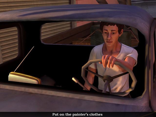 Releasing the brakes - In front of the museum | Chapter 8 - Cairo (part 2) - Chapter 8 - Cairo (part 2) - The Raven Remastered Game Guide