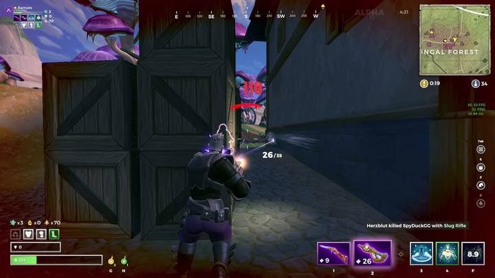Remember about the right arm advantage, lean to the right when firing from cover. - Combat and shooting mechanics in Realm Royale - Playing to win in Realm Royale - Realm Royale Game Guide