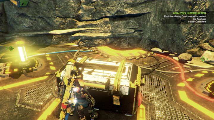 Chest hides a new type of ammunition, necessary for further progress. - Mission 7: Top Secret | Walkthrough - Walkthrough - ReCore Game Guide