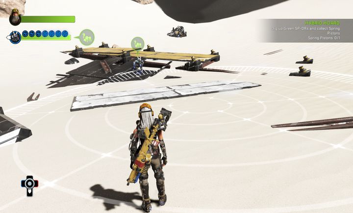 This time, Mack may not dig the right enemy on the first try - Mission 5: Is Anybody Out There? | Walkthrough - Walkthrough - ReCore Game Guide