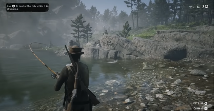 As far as fishing is concerned, it will be unlocked after reaching the rank of 14, i - Fishing and hunting in Red Dead Online - Combat and Equipment - Red Dead Online Guide