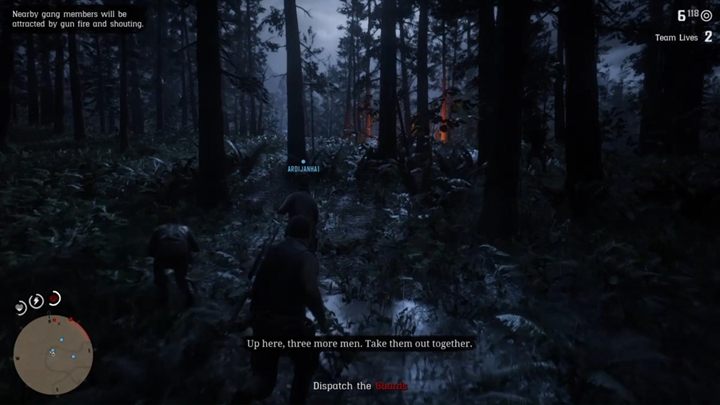 Follow Lee - you will come across more enemies - Where Your Morals Lead You | Story missions in Red Dead Online - Story missions - Red Dead Online Guide