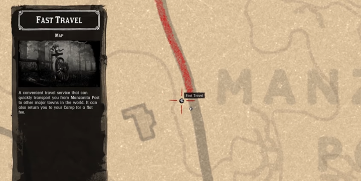 Red Dead Online features a fast travel option - Starting Tips for Red Dead Online - Basics - Red Dead Online Guide