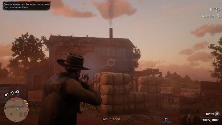 You start in a group of up to 4 players - Honor Among Horse Thieves | Story missions in Red Dead Online - Story missions - Red Dead Online Guide