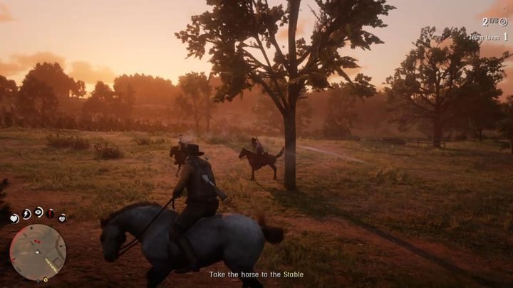 Approach a horse and calm it down - Honor Among Horse Thieves | Story missions in Red Dead Online - Story missions - Red Dead Online Guide