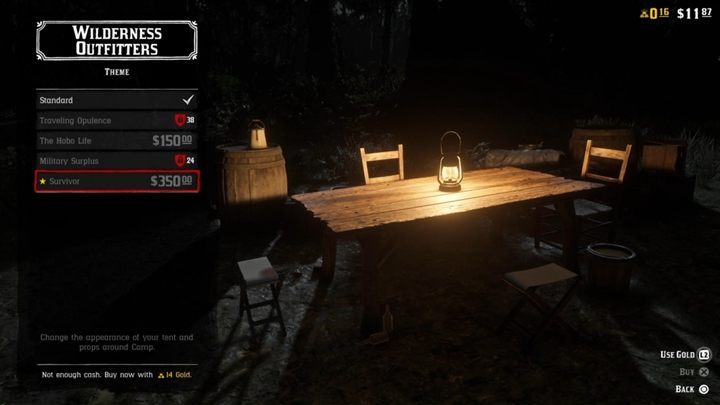 The posse leader has the option to customize the camp - speak with Cripps - Camp in Red Dead Online - Basics - Red Dead Online Guide