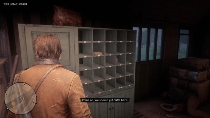 You reach the baggage car - Red Dead Redemption 2: Pouring Forth Oil - walkthrough - Red Dead Redemption 2: Chapter 2 - Horseshoe Overlook - Red Dead Redemption 2 Guide