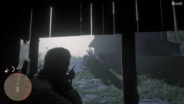 A cutscene awaits you - the enemies will find you - Red Dead Redemption 2: An Honest Mistake - walkthrough - Red Dead Redemption 2: Chapter 3 - Clemens Point - Red Dead Redemption 2 Guide