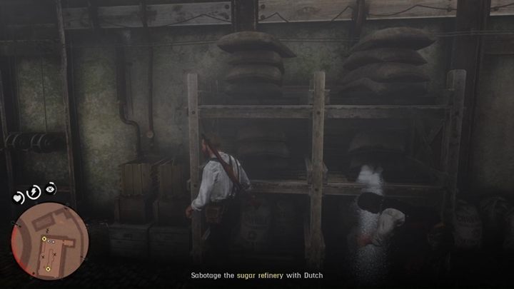 Get closer to your companion and share your idea of how to blow up the building - Red Dead Redemption 2: A Kind and Benevolent Despot - walkthrough - Red Dead Redemption 2: Chapter 5 - Guarma - Red Dead Redemption 2 Guide