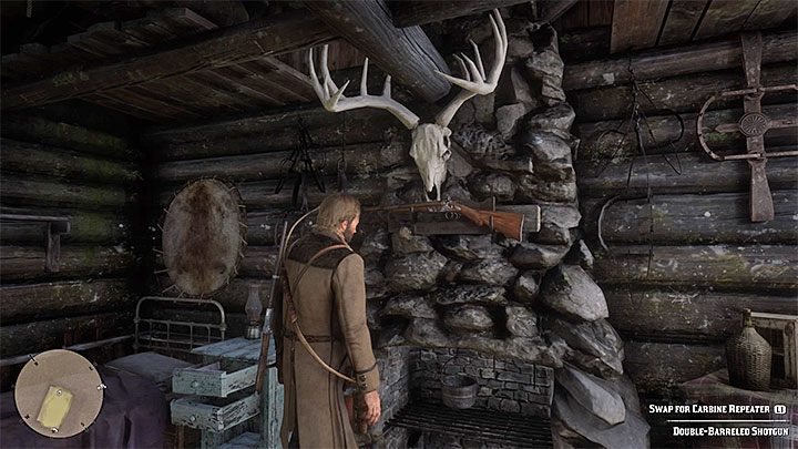 The first good shotgun is Double-Barreled Shotgun - you can get it rather fast, during Paying a Social Call main quest in chapter 2 - Red Dead Redemption 2: The best weapons guide - Red Dead Redemption 2: Game basics - Red Dead Redemption 2 Guide