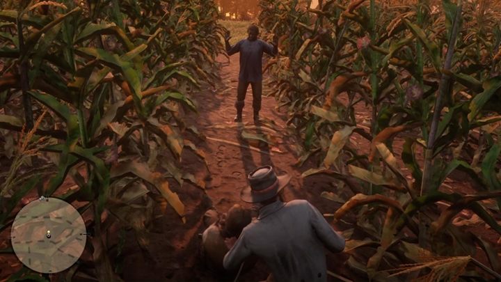 Go with Charles to the building - Red Dead Redemption 2: Magicians for Sport - walkthrough - Red Dead Redemption 2: Chapter 3 - Clemens Point - Red Dead Redemption 2 Guide