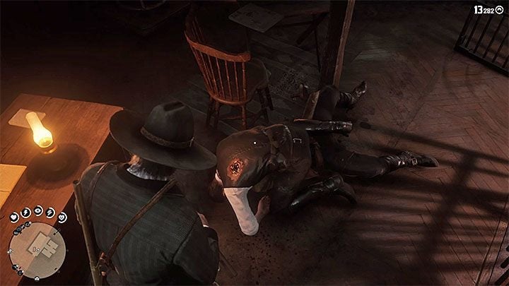 Bring the murderer out of the cellar, place him on the horse of the hero and go to the detention centre in Valentine - Red Dead Redemption 2: American Dreams - walkthrough, map - Red Dead Redemption 2: Side quests - Red Dead Redemption 2 Guide