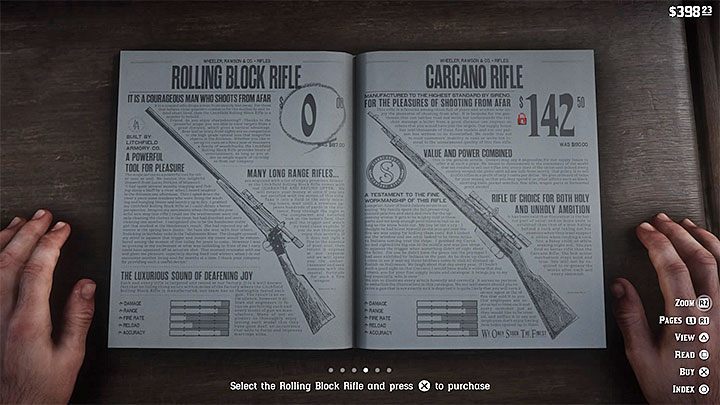 After you have completed certain parts of the games story, you can also get a ready-made sniper rifle - Red Dead Redemption 2: Scope - how to get it for your rifle? - Red Dead Redemption 2: Combat - Red Dead Redemption 2 Guide