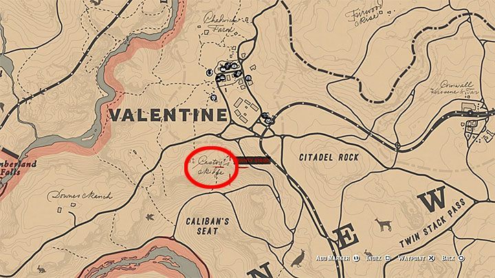 1 - Red Dead Redemption 2: Small side quests - unique locations - walkthrough, maps - Red Dead Redemption 2: Side quests - Red Dead Redemption 2 Guide