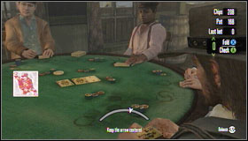 If you want to cheat then you have to wear Elegant Suit (you can read how to get it in the chapter [Additional activities] Suits - Additional Activities - Poker - Additional Activities - Red Dead Redemption - Game Guide and Walkthrough