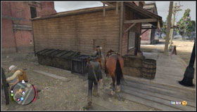 Near the saloon in Blackwater you will find a man that is promoting a prohibition (P1) #1 - Additional Activities - Strangers - Additional Activities - Red Dead Redemption - Game Guide and Walkthrough