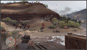 At last, you opponents will start to throw dynamite at your direction #1 - Walkthrough - The Frontier - [I] Irish - Walkthrough - The Frontier - Red Dead Redemption - Game Guide and Walkthrough